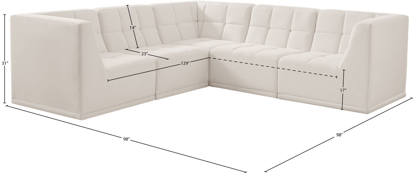 Relax - 5 Piece Modular Sectional