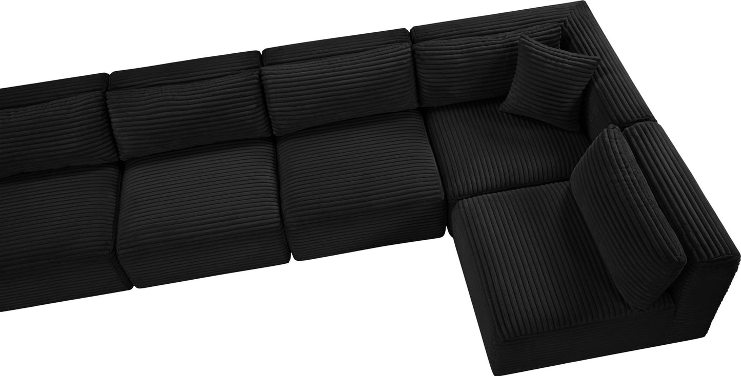 Shaggy - 8 Piece Modular Sectional