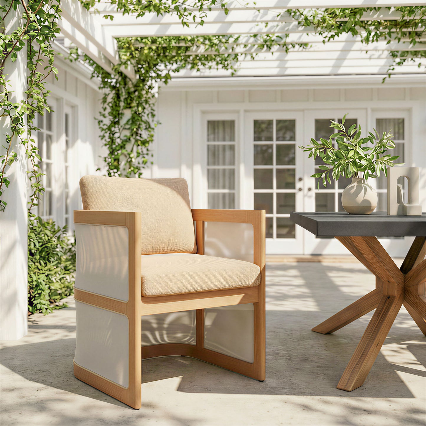 Nue - Dining Chair - Brown