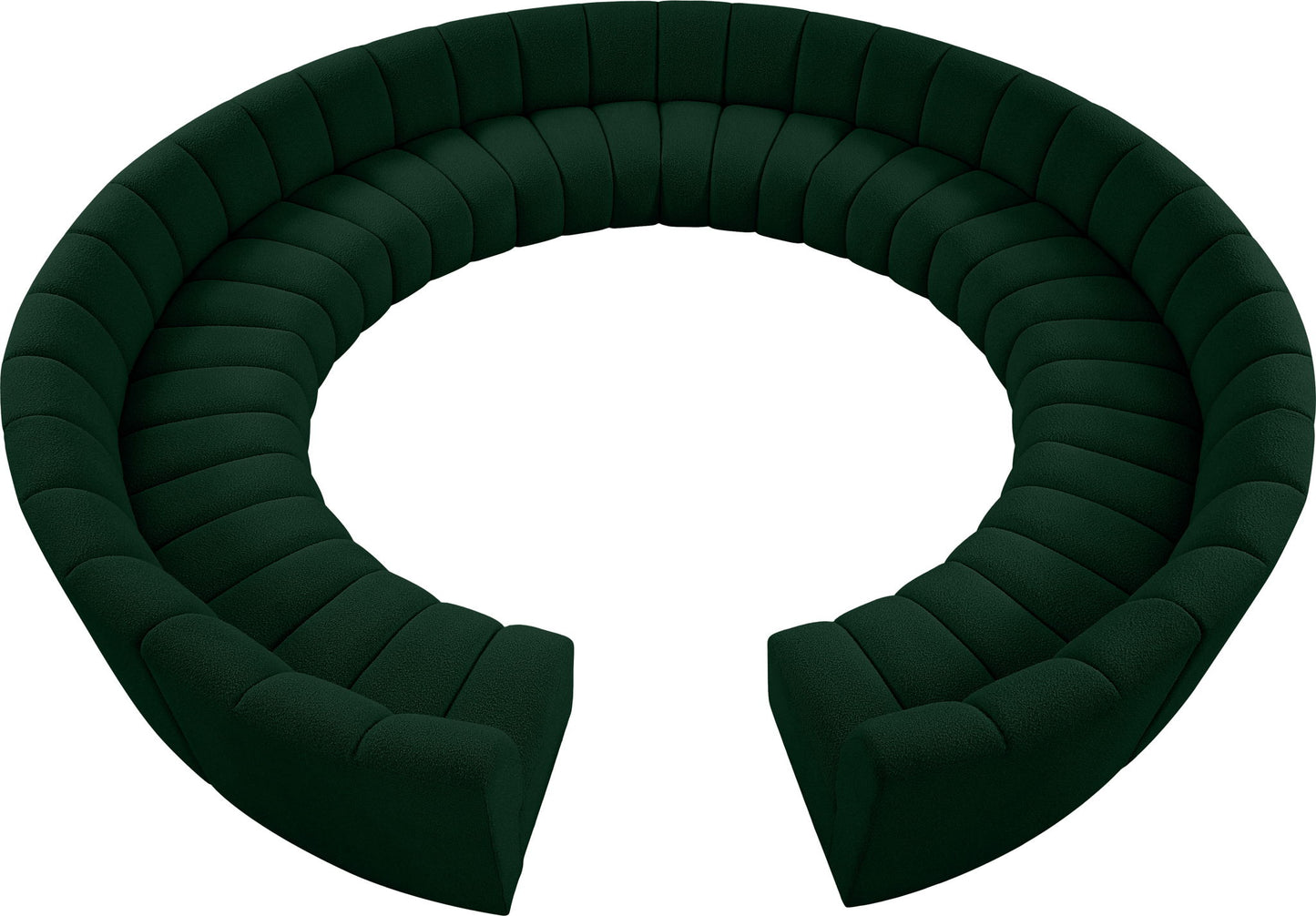 Infinity - 12 Piece Boucle Modular Sectional