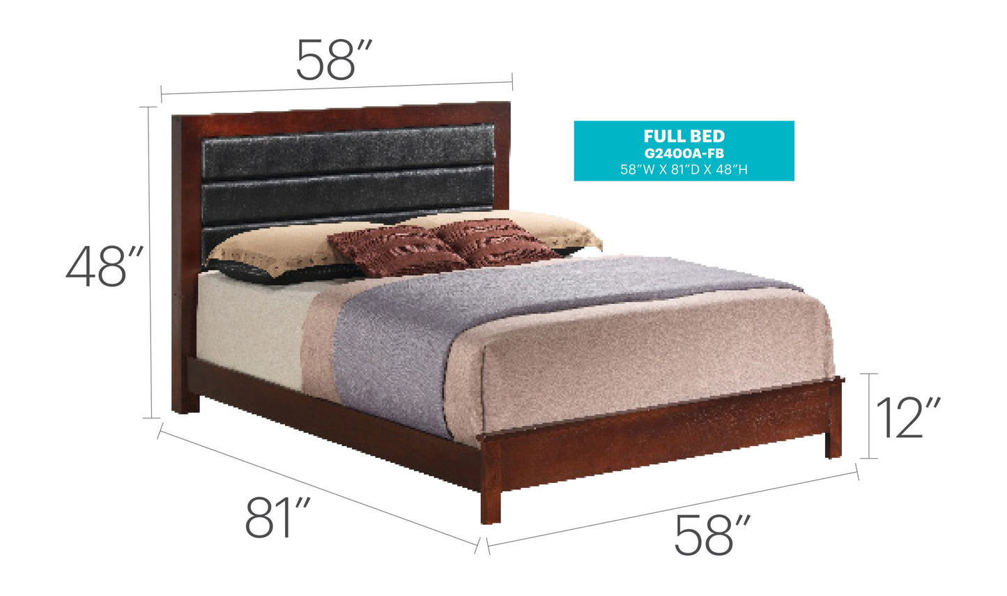 Glory Furniture - Burlington - Upholstered Bed