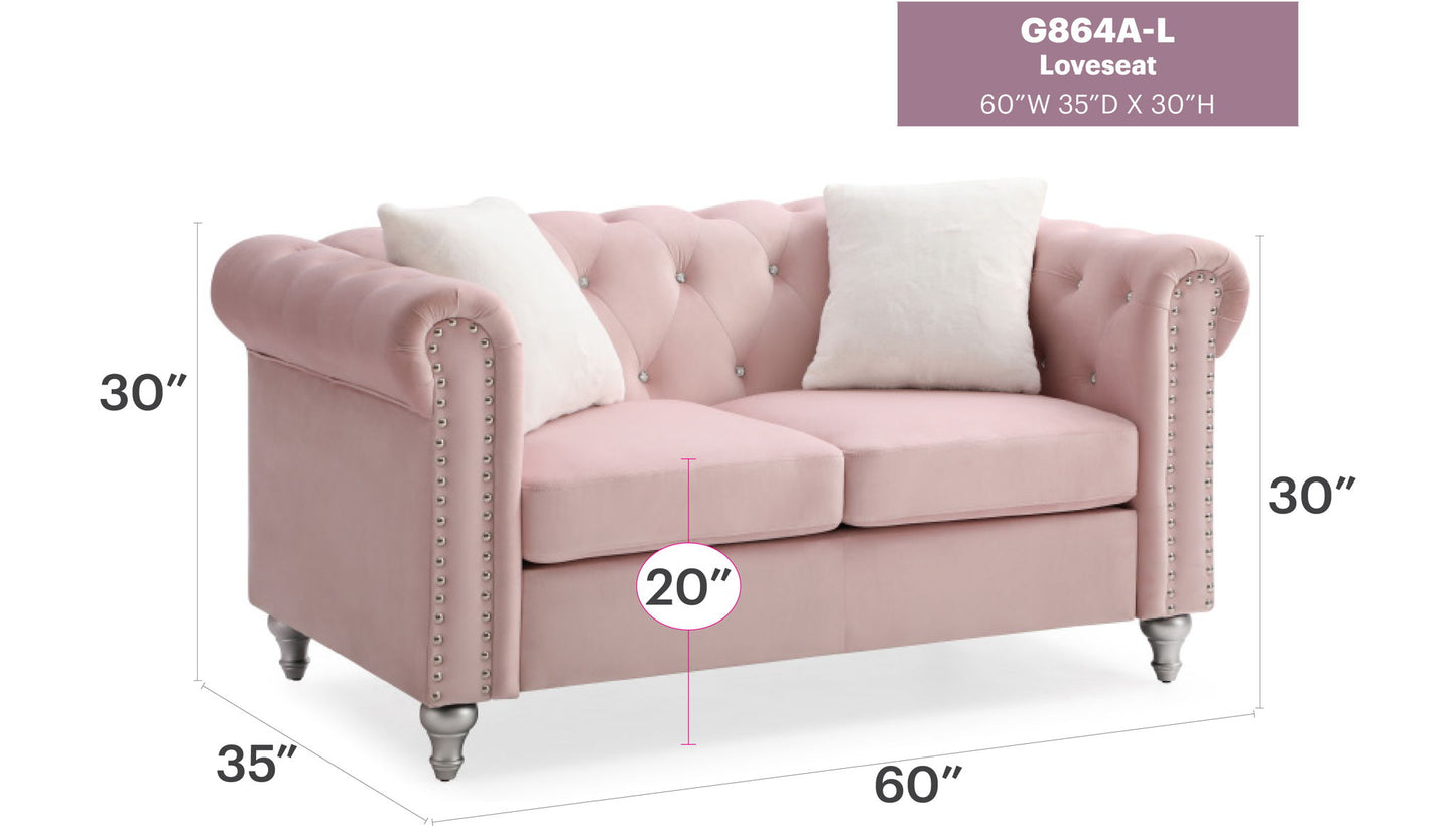 Glory Furniture - Raisa - Loveseat