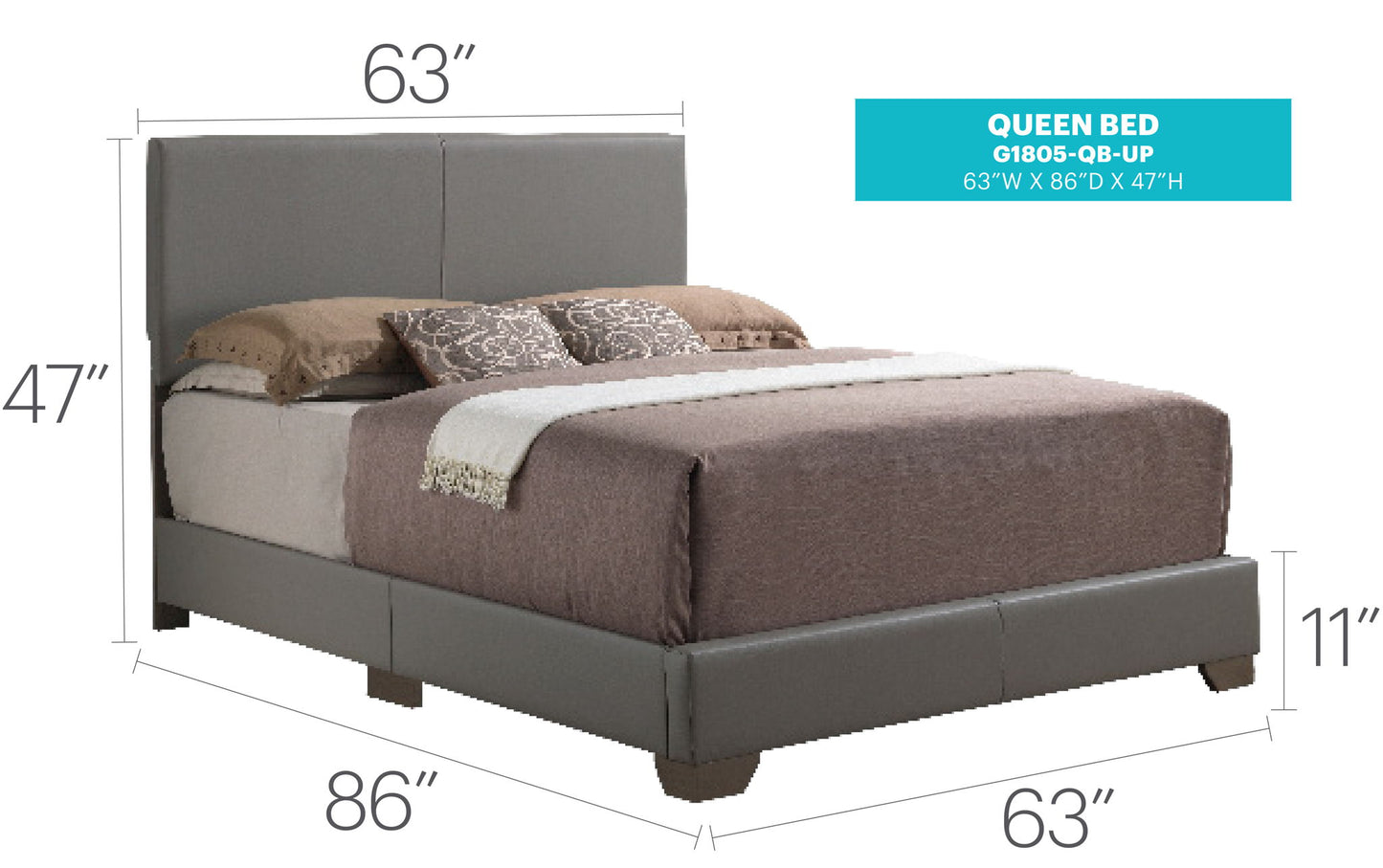 Glory Furniture - Aaron - Bed