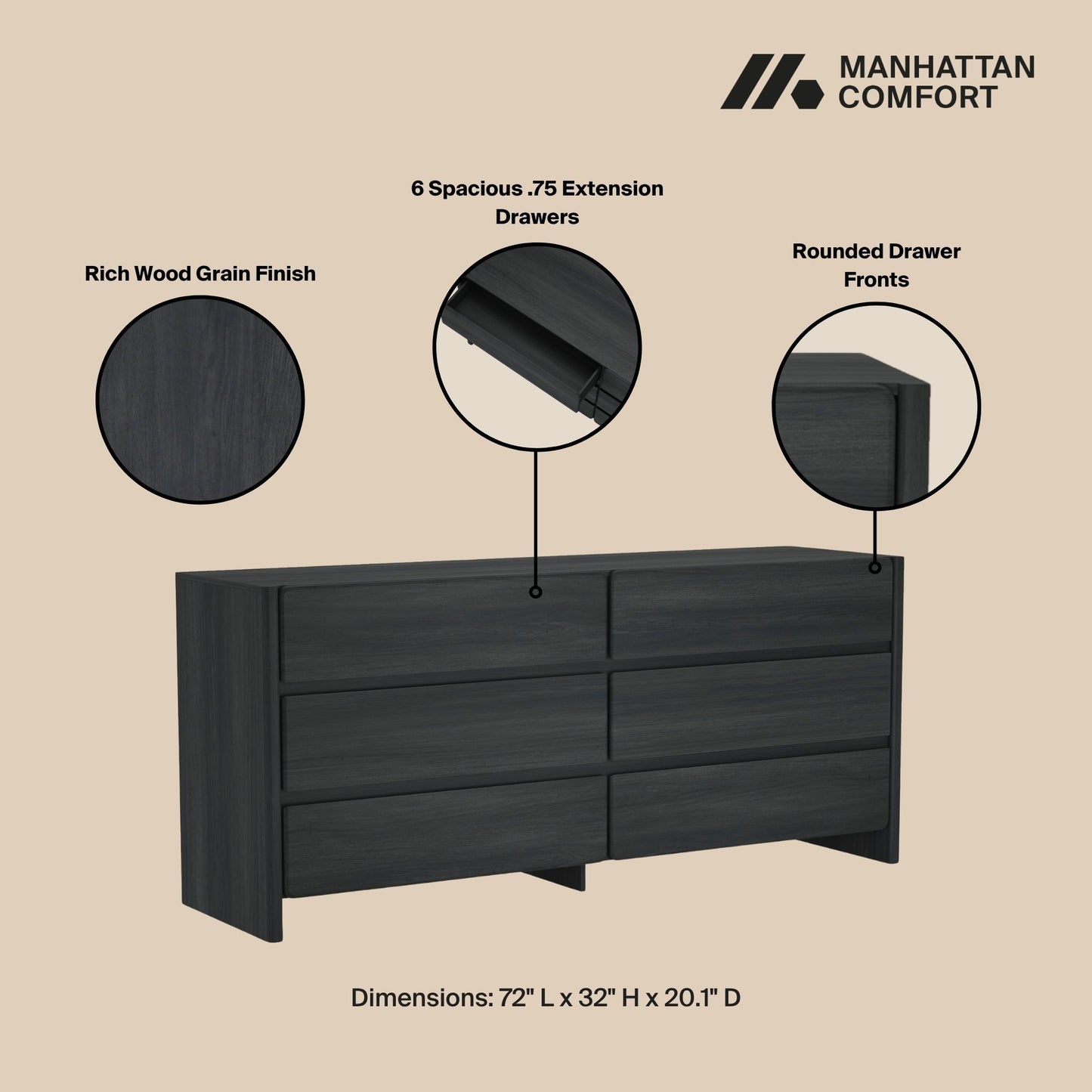 Manhattan Linda - Dresser