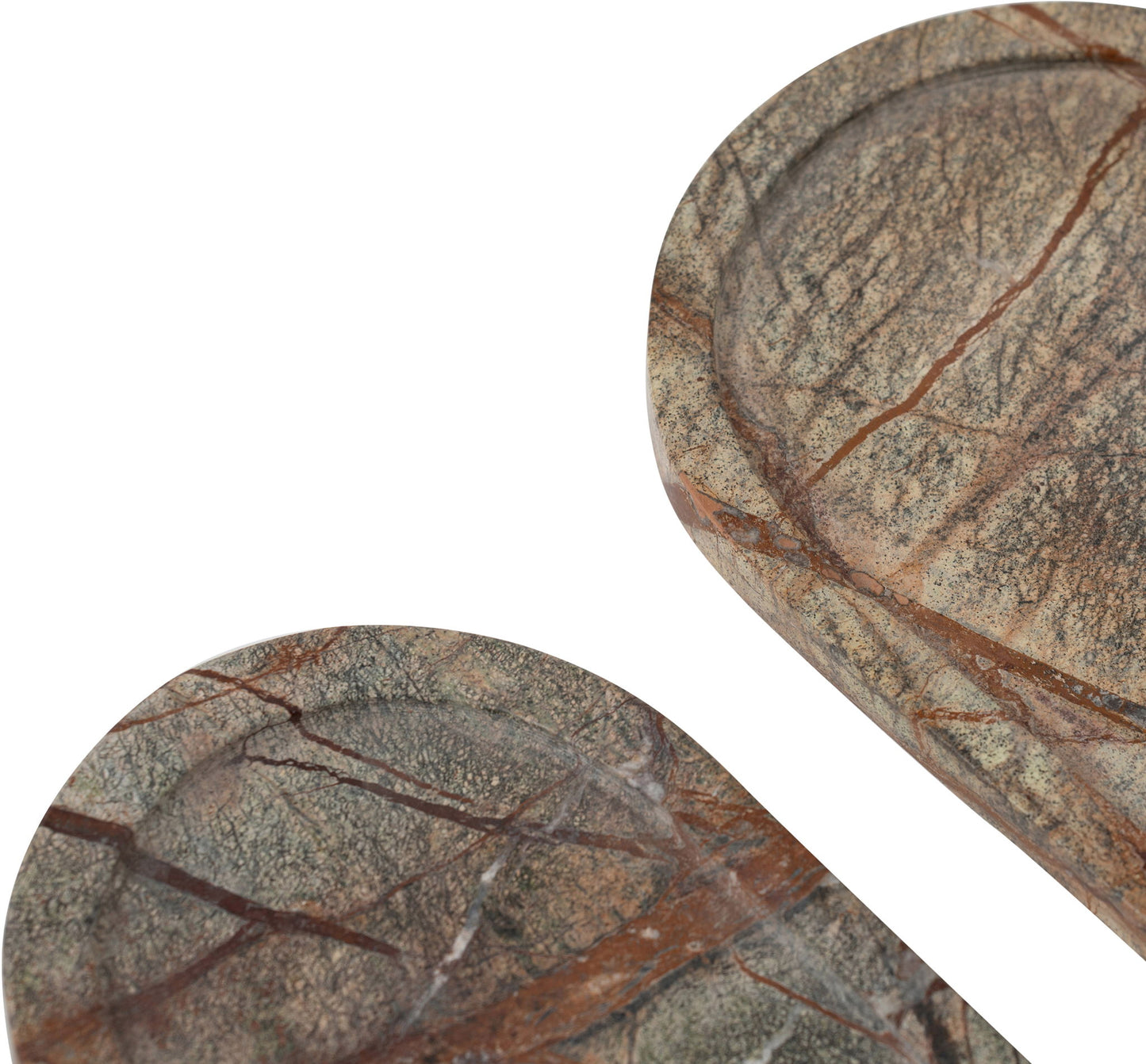 Vanta - Genuine Marble Tray (Set of 2)