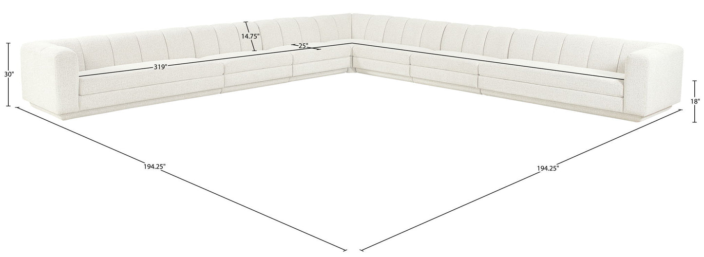 Modari - Sectional - Cream