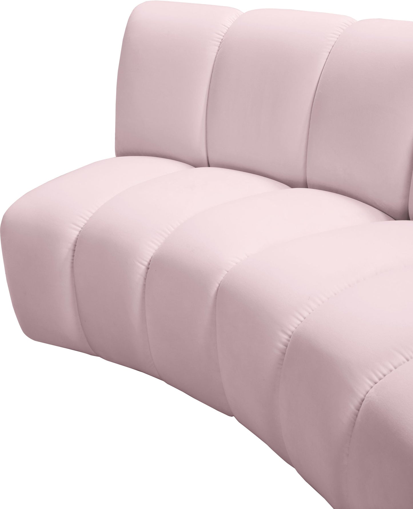 Infinity - 6 Piece Velvet Modular Sectional