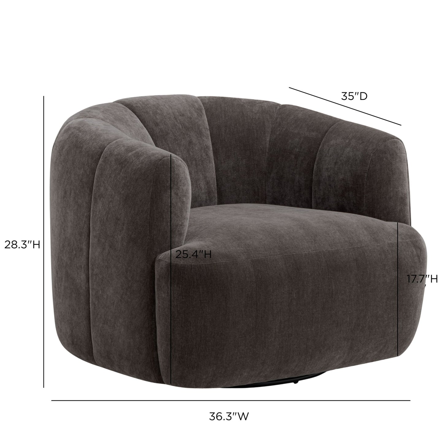 Jasmine - Swivel Accent Chair