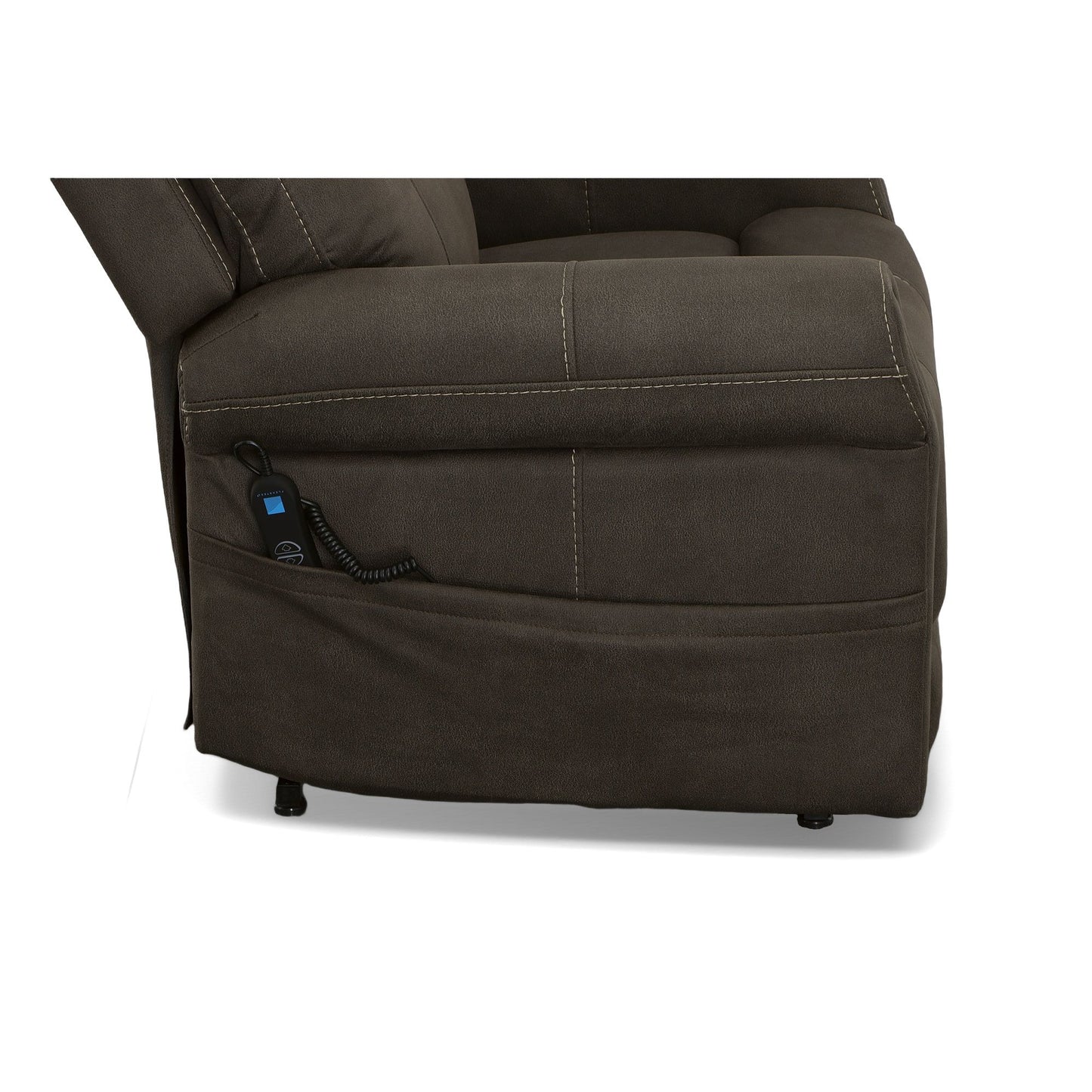 Jenkins - Power Lift Recliner With Right-Hand Control & Power Headrest - Bark