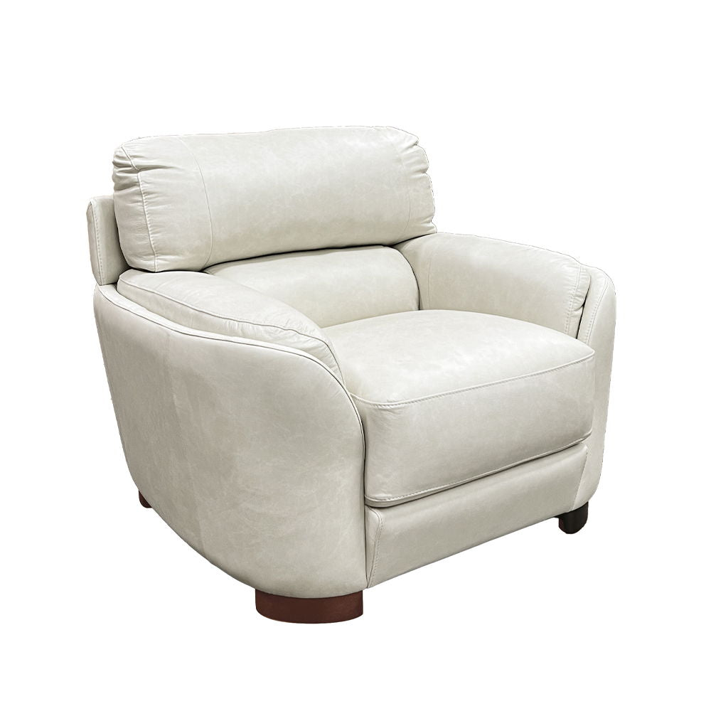 Edrice - Chair - Ivory Top Grain Leather