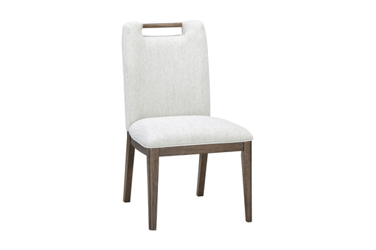 Palmer - Dining Chair - Burnished Oak / Cream