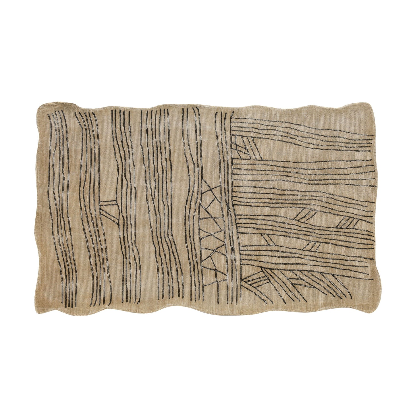 Daphne - 5' x 8' Hand Tufted Wool Area Rug - Natural