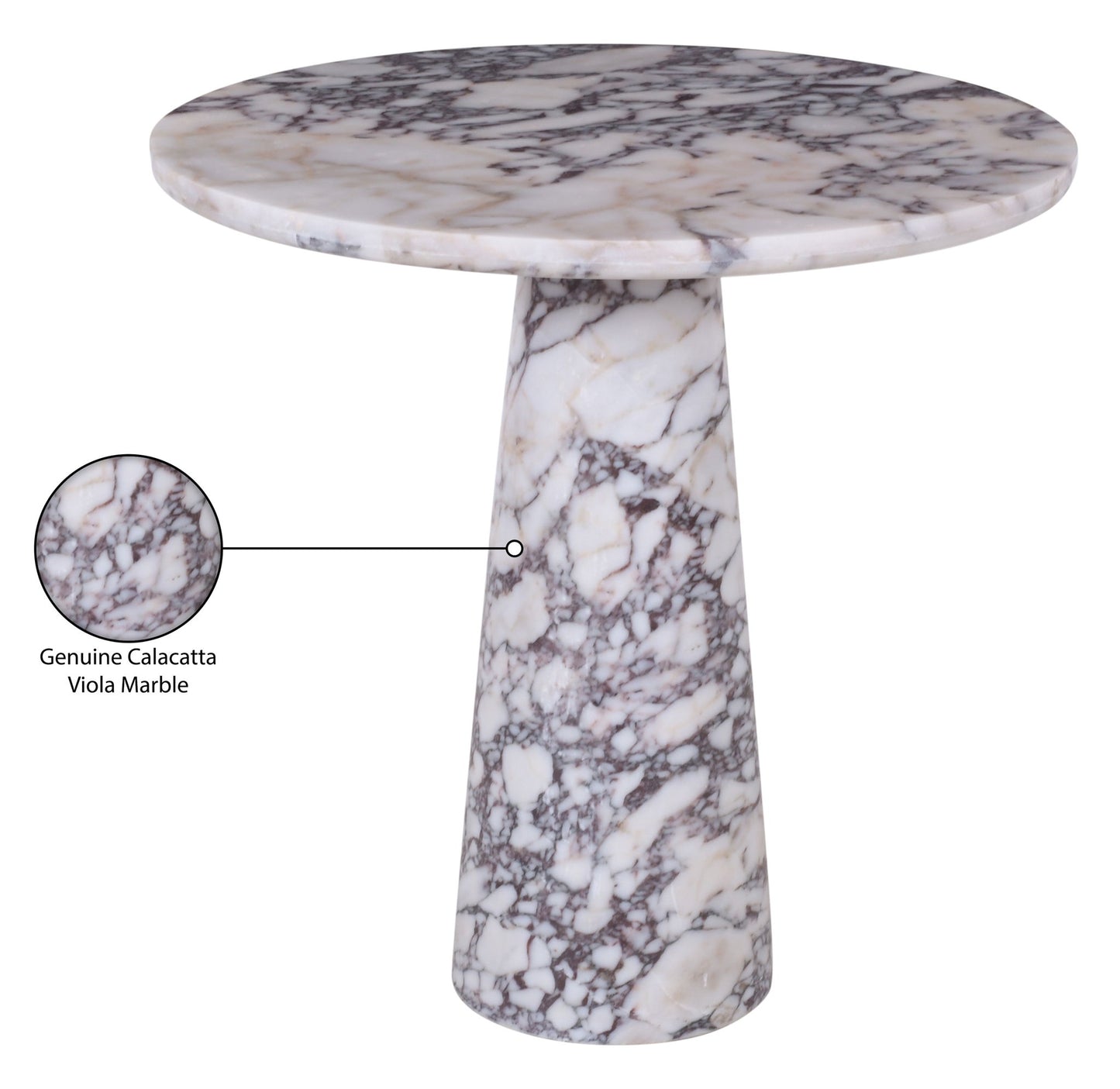 Fontelina - Genuine Marble Bistro Dining Table