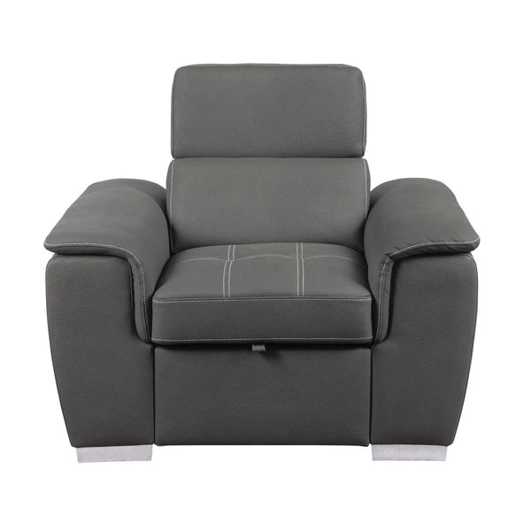 Ferriday Chair with Pull-out Ottoman