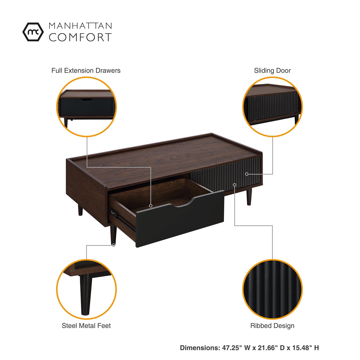 Manhattan Duane - Coffee Table