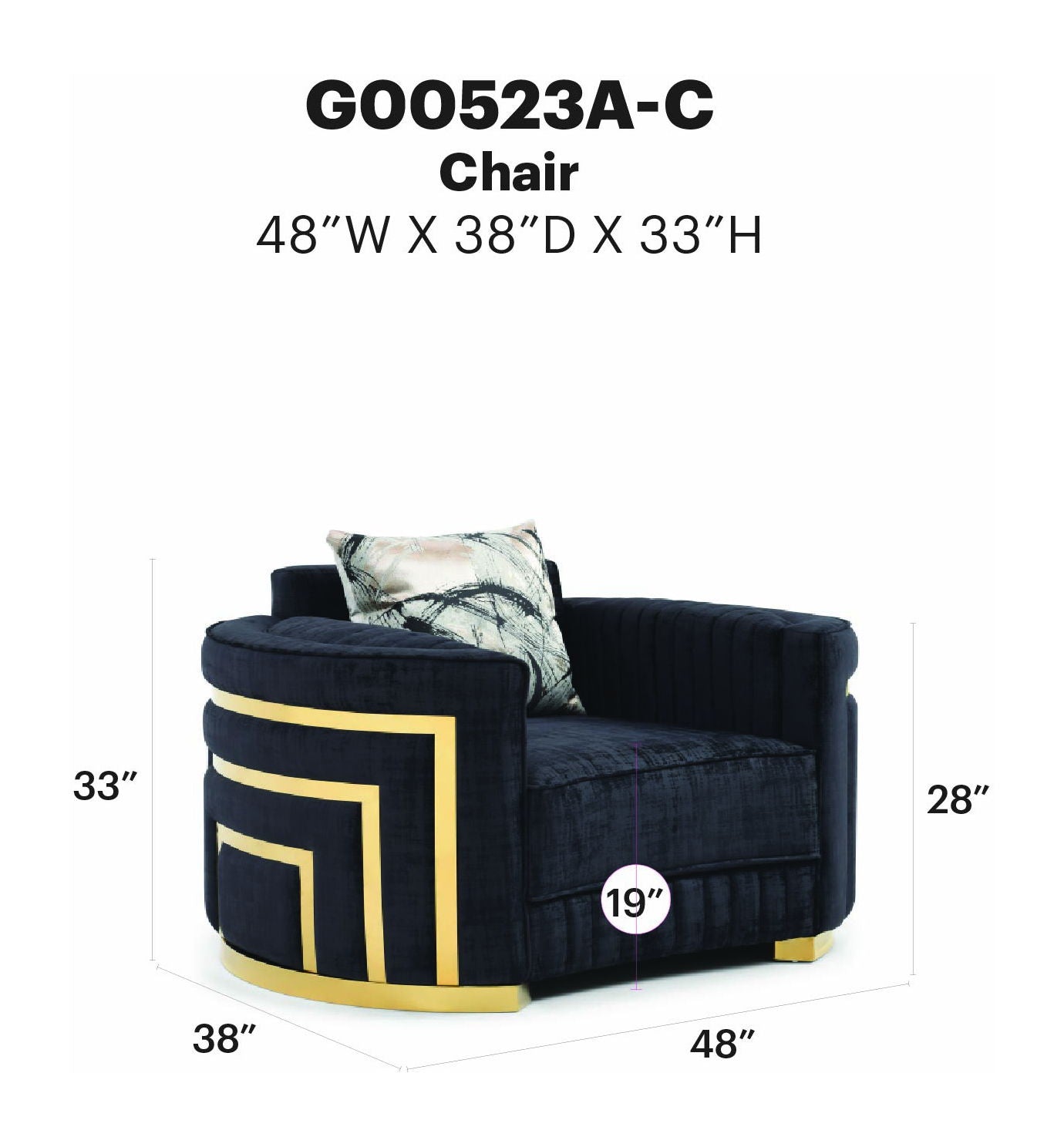 Soledad - Chair - Black