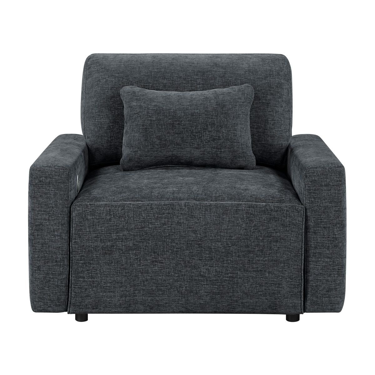 Cumulus Convertible Sleeper Chair with Charging Ports