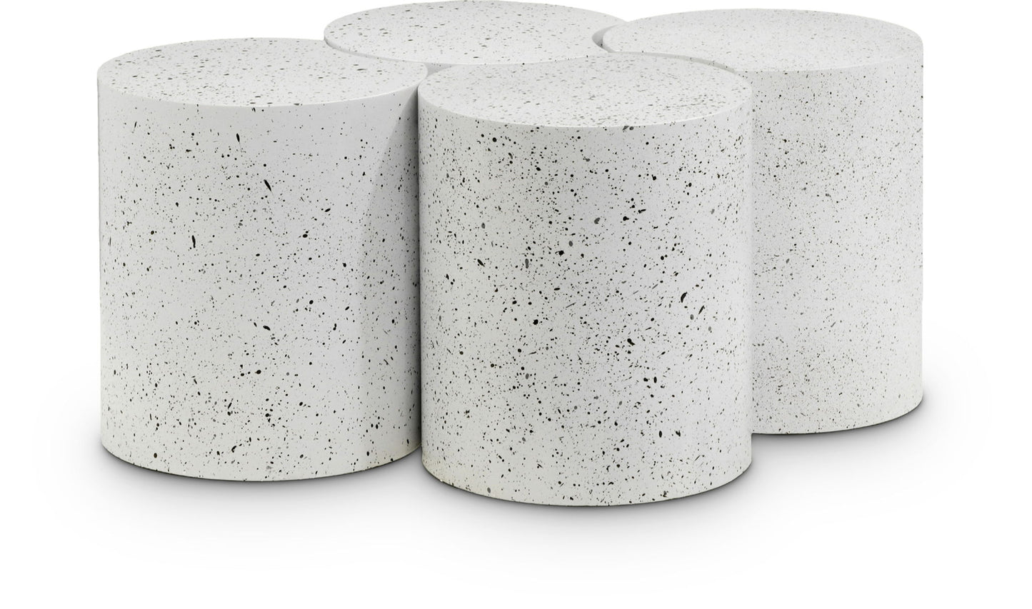 Dimple - 4 Piece Modular Coffee Table - Terazzo Finish