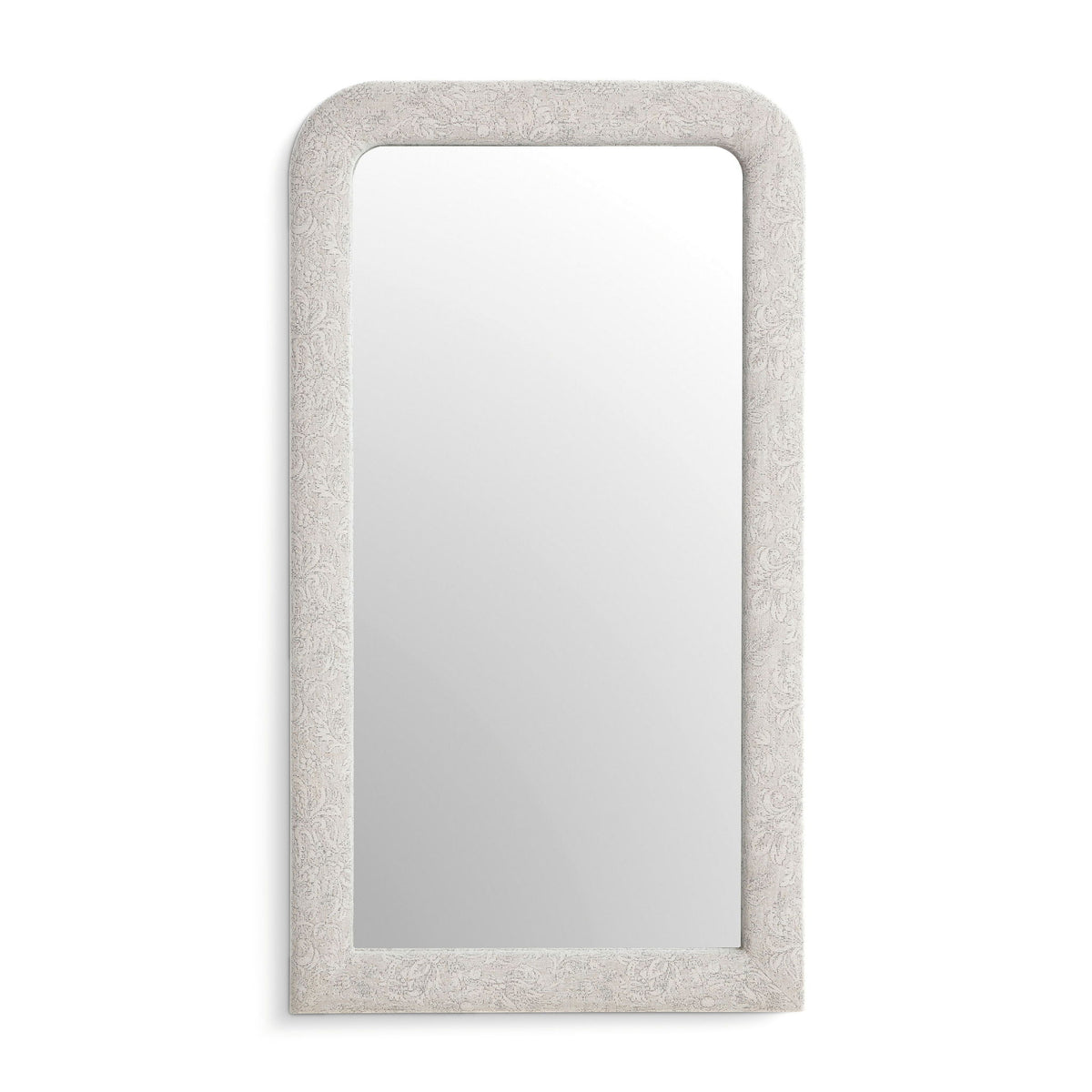 Heidi - Floor Mirror Textured Fabric