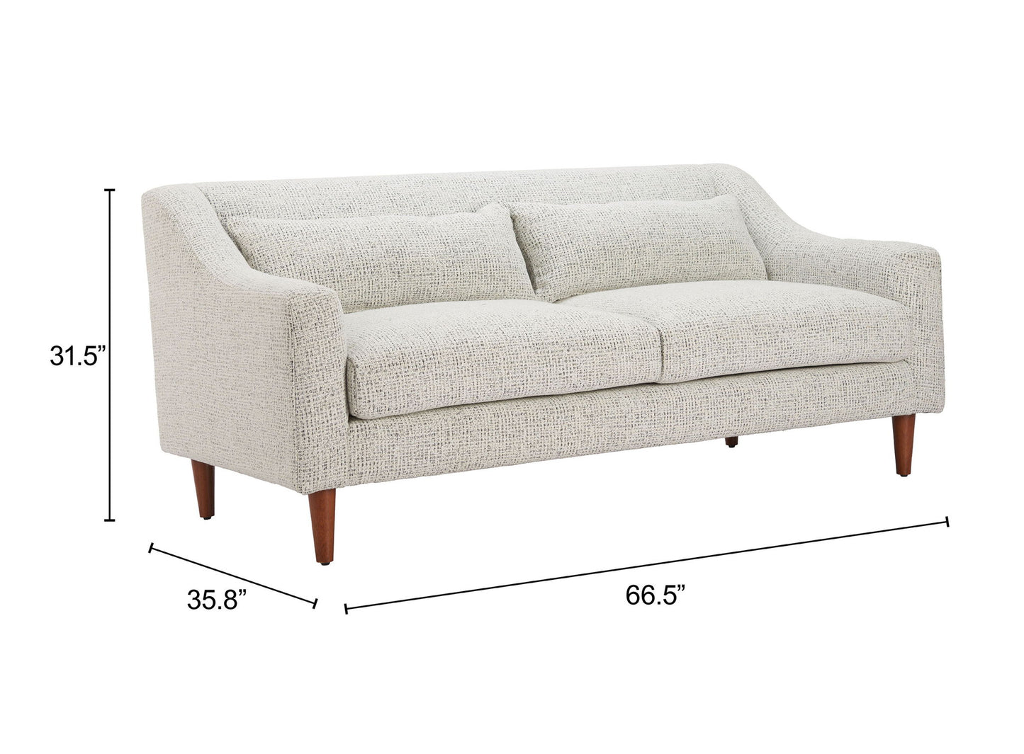 Koseli - Loveseat - Pewter Gray