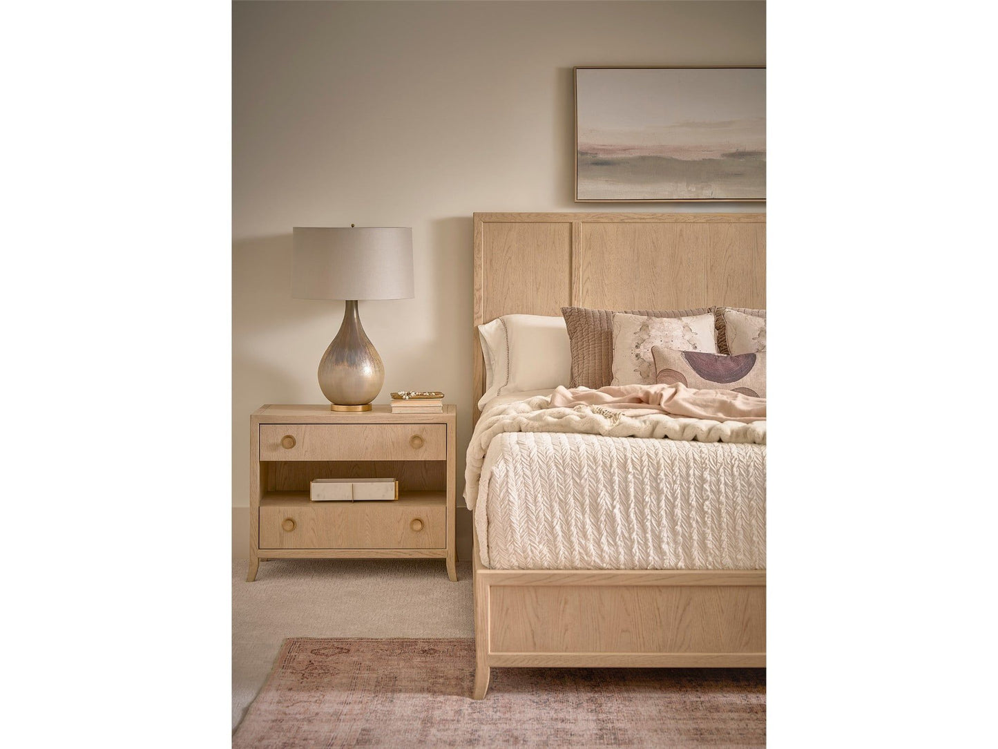 Velora - Nightstand - Light Brown