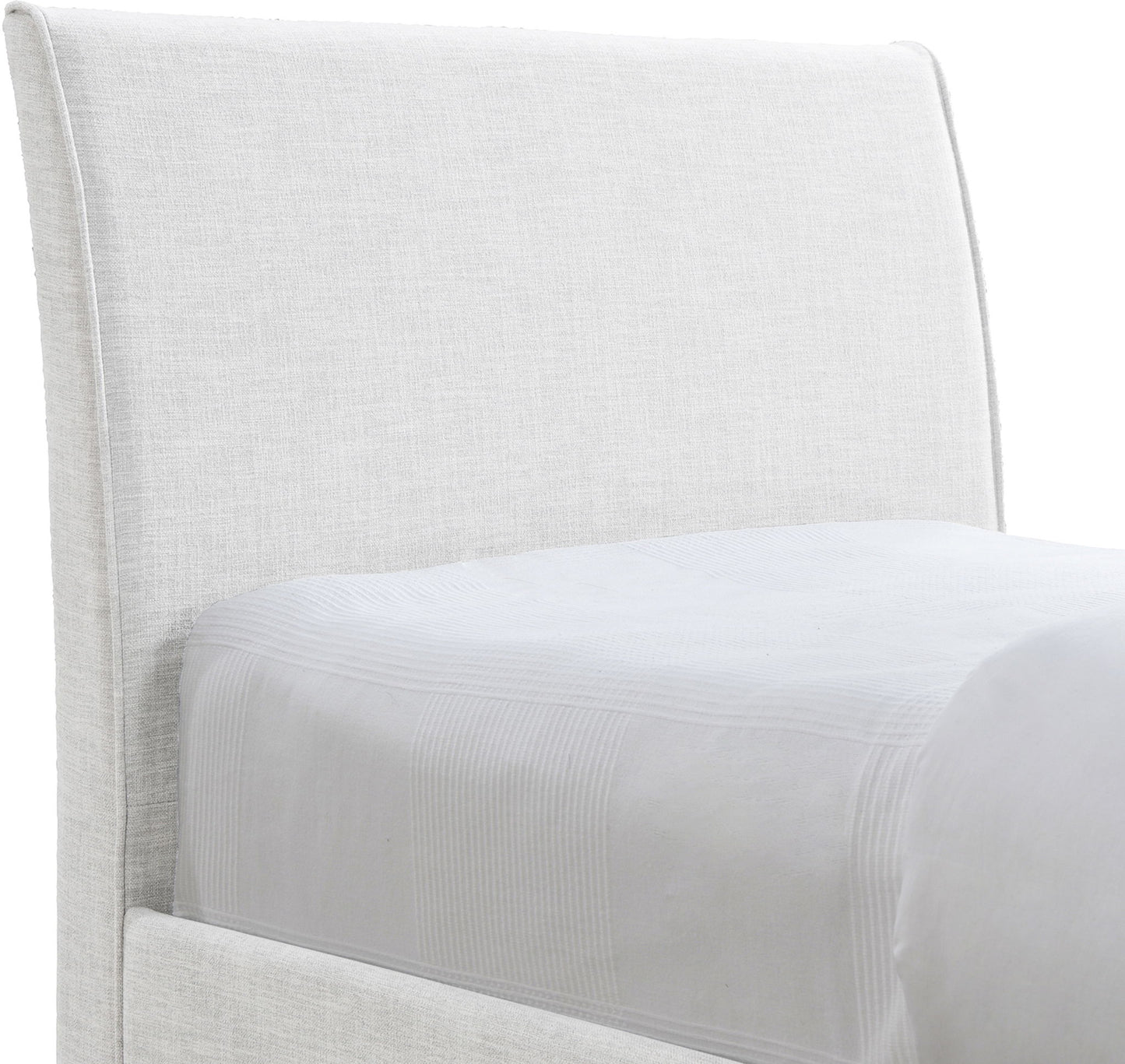 Myles - Linen Twin Trundle Bed