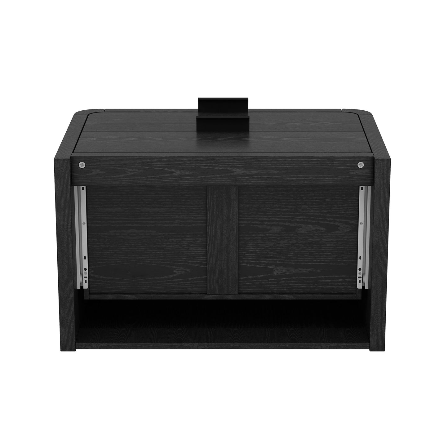 Manhattan Grace - Nightstand With Black Handles