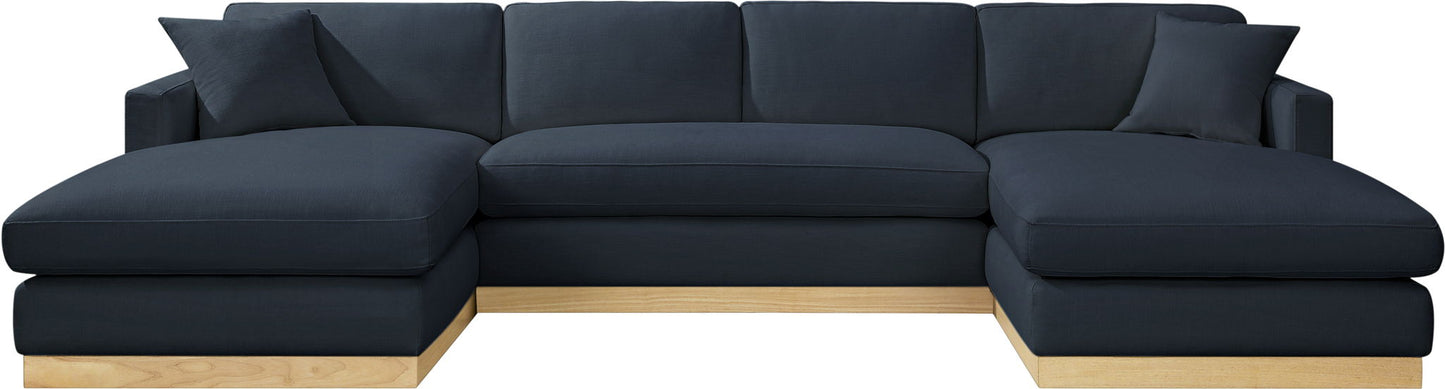 Johanna - 3 Piece Sectional - Natural Base