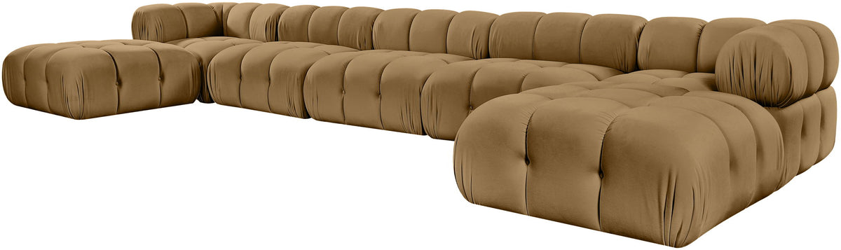 Orin - 7 Piece Modular Sectional (3 Modular Chairs, 2 Corner Chairs & 2 Ottomans)