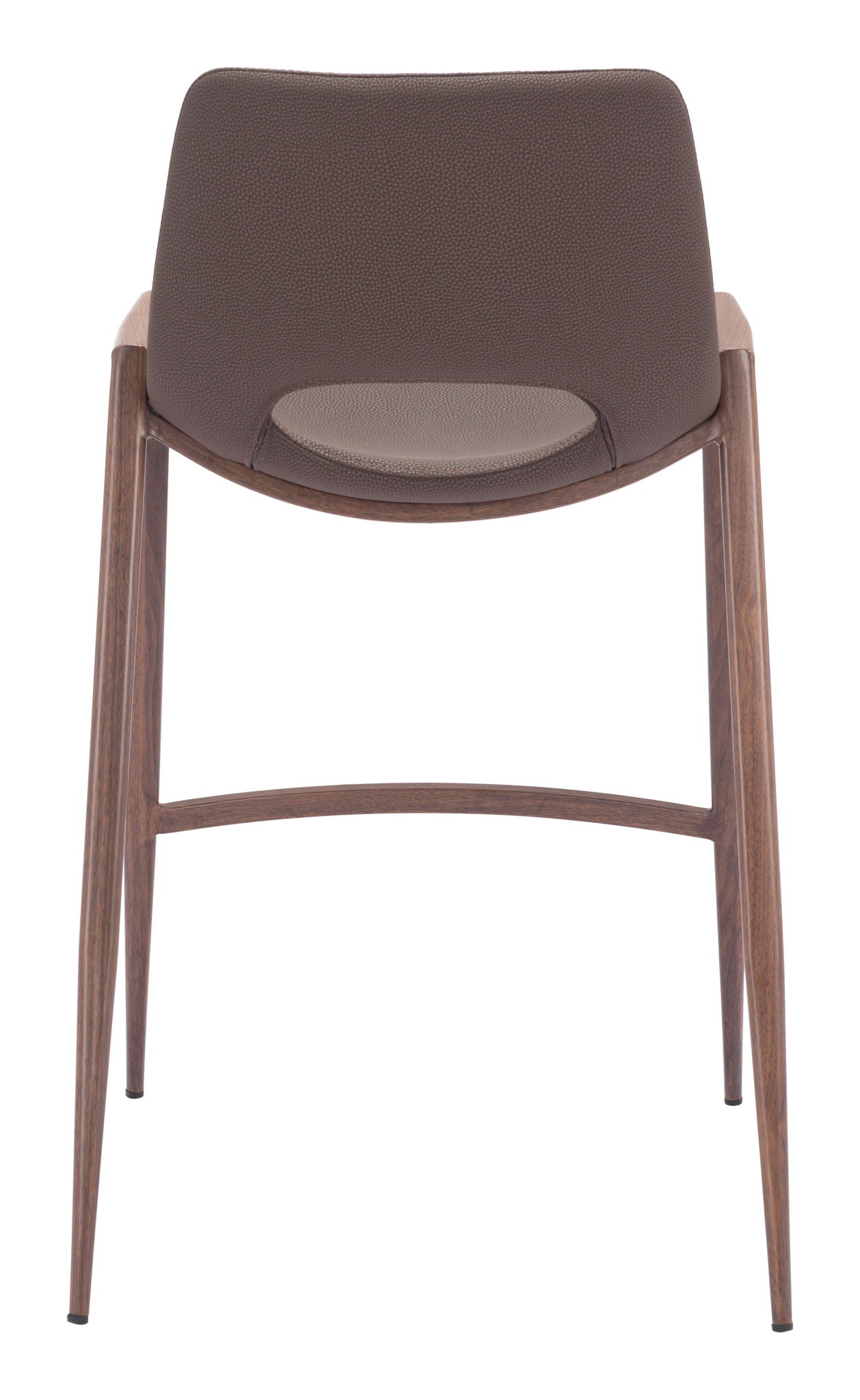 Desi - Counter Stool With Walnut Legs (Set of 2)