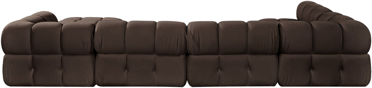 Orin - 6 Piece Modular Sectional (3 Modular Chairs, 2 Corner Chairs & Ottoman)