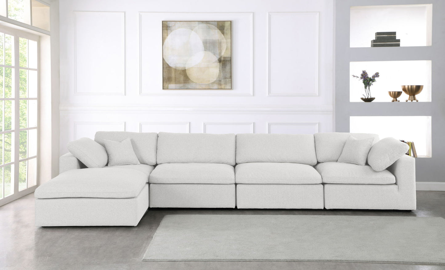 Serene - 5 Piece Modular Sectional