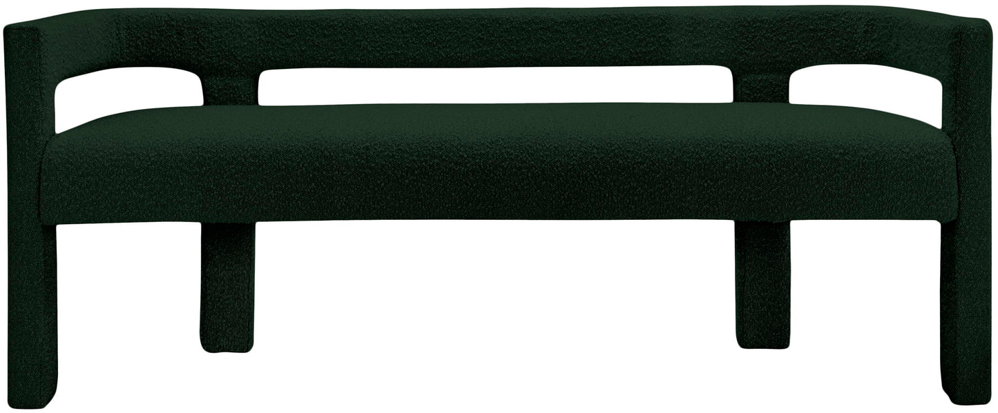 Athena - Boucle Fabric Bench