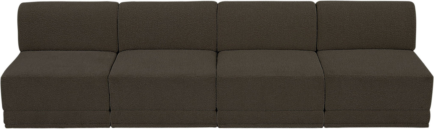 Ollie - 4 Seat Armless Modular Sofa