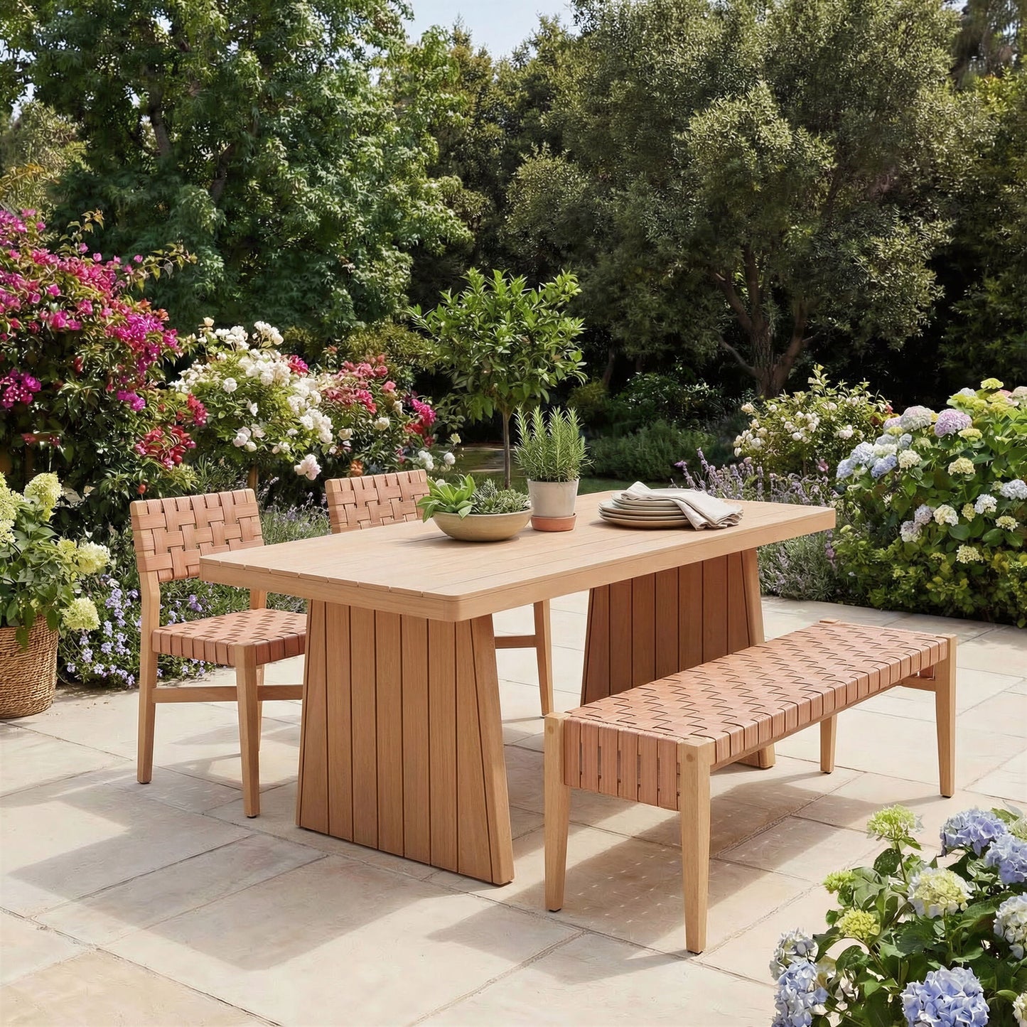 Mizuya - Bench - Brown