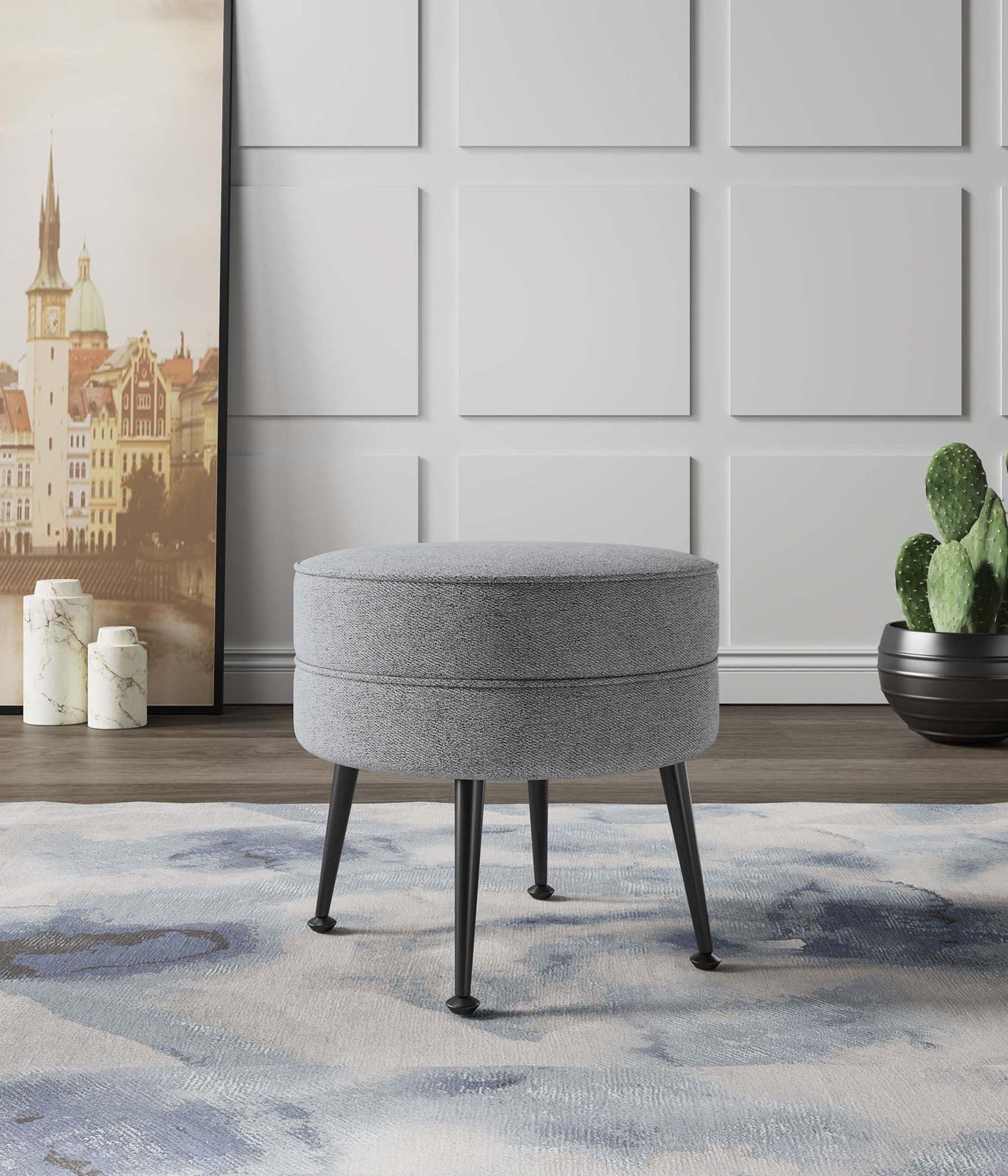 Manhattan Bailey - Accent Ottoman