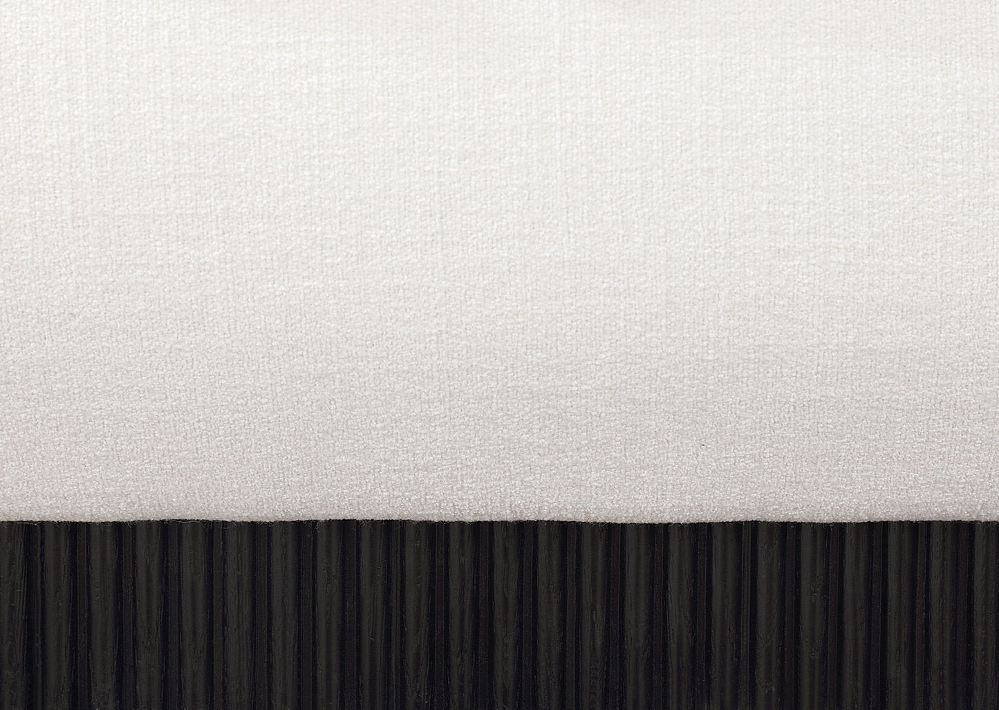 Rigby - Linen Bed With Black Base