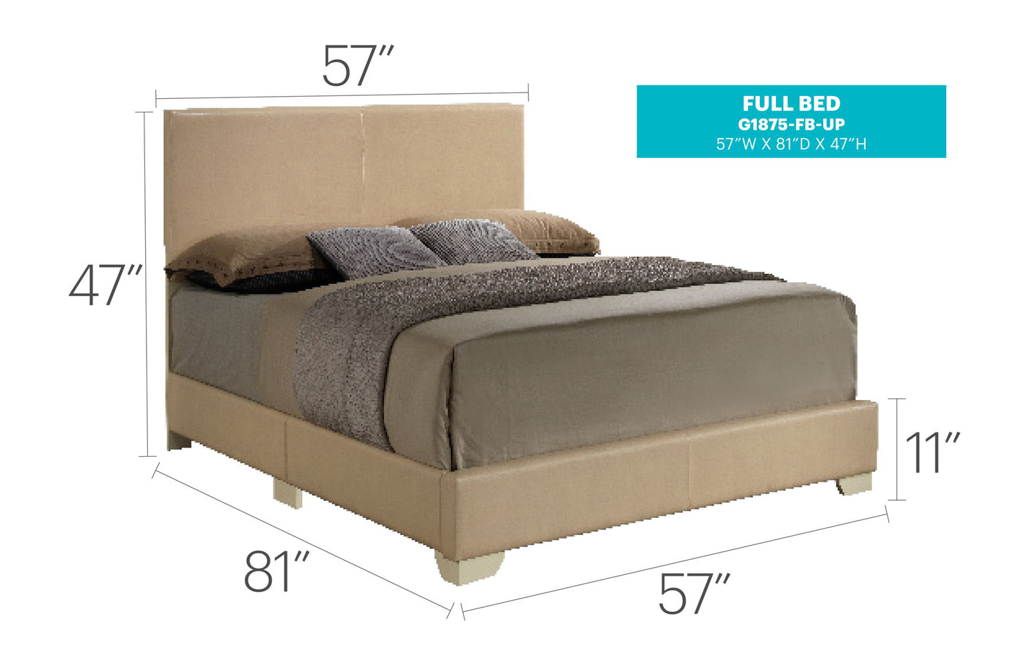 Glory Furniture - Aaron - Bed