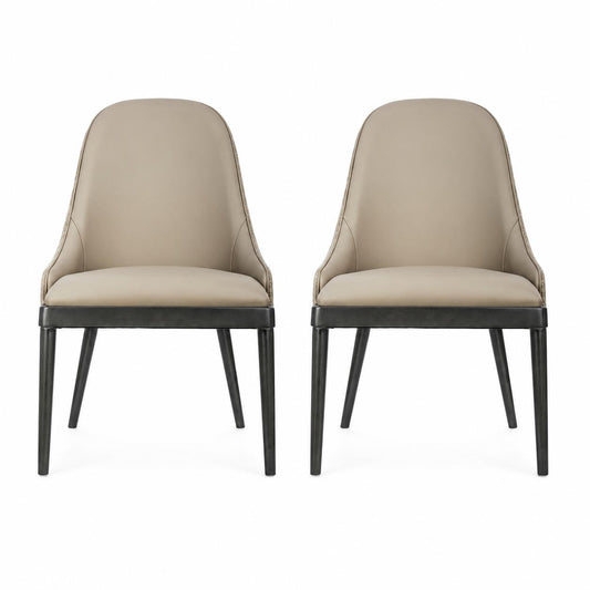 Drew - Side Chair (Set of 2) - Taupe