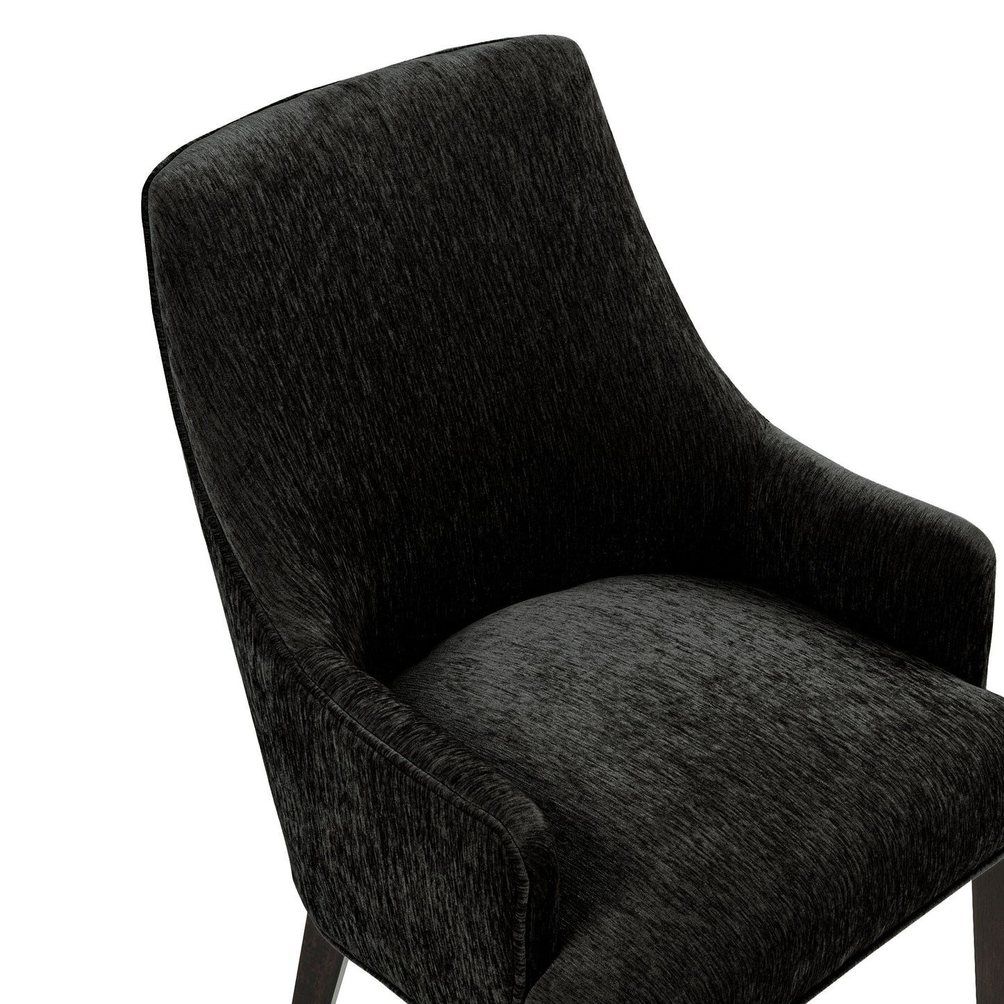 Manhattan Beever - Chenille Wood Armchair