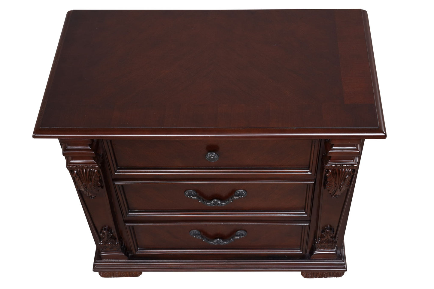 Lyndon - 2 Drawer Nighstand - Cherry