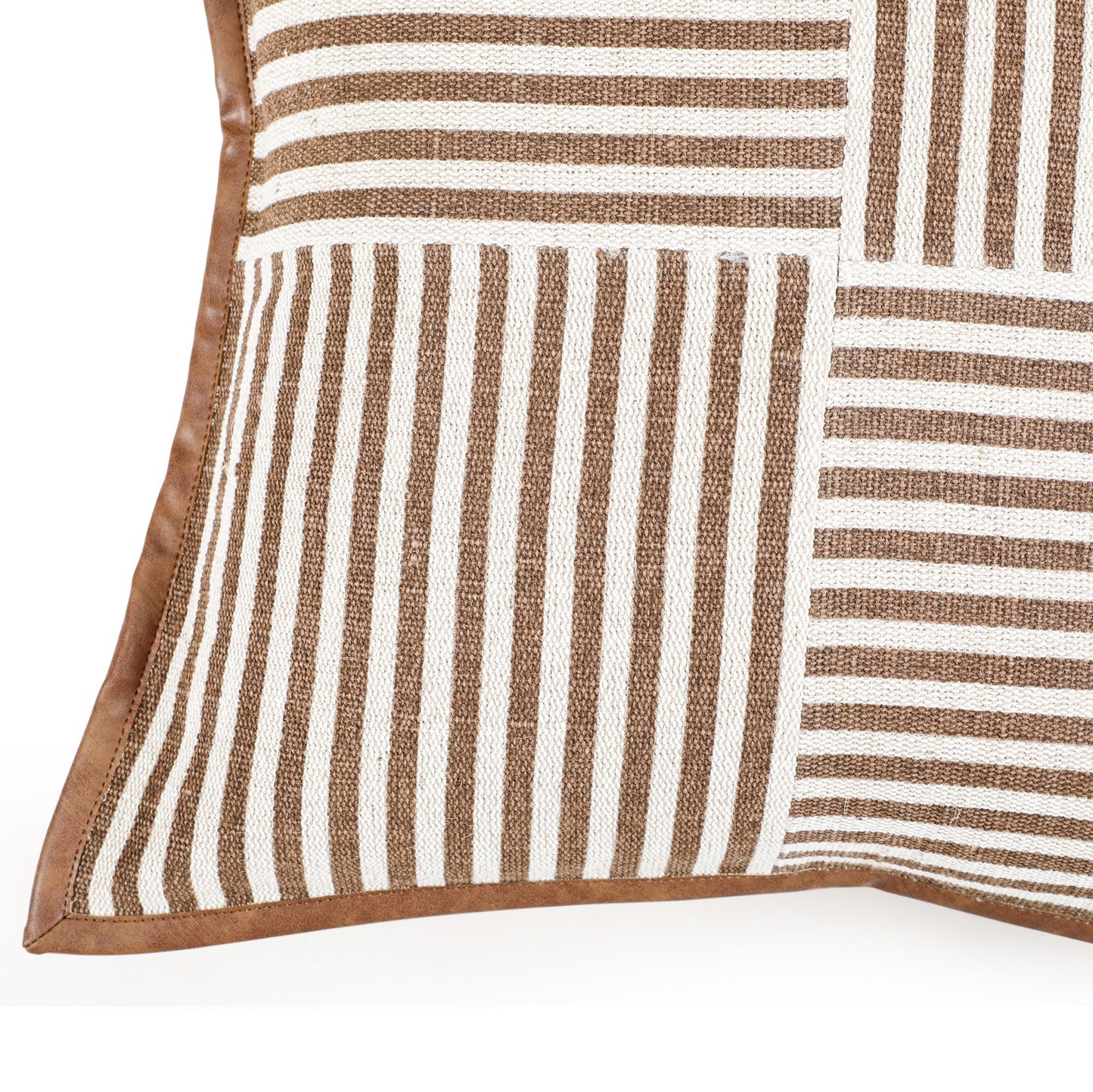 Kora - Cotton Jute Throw Pillow - Cover