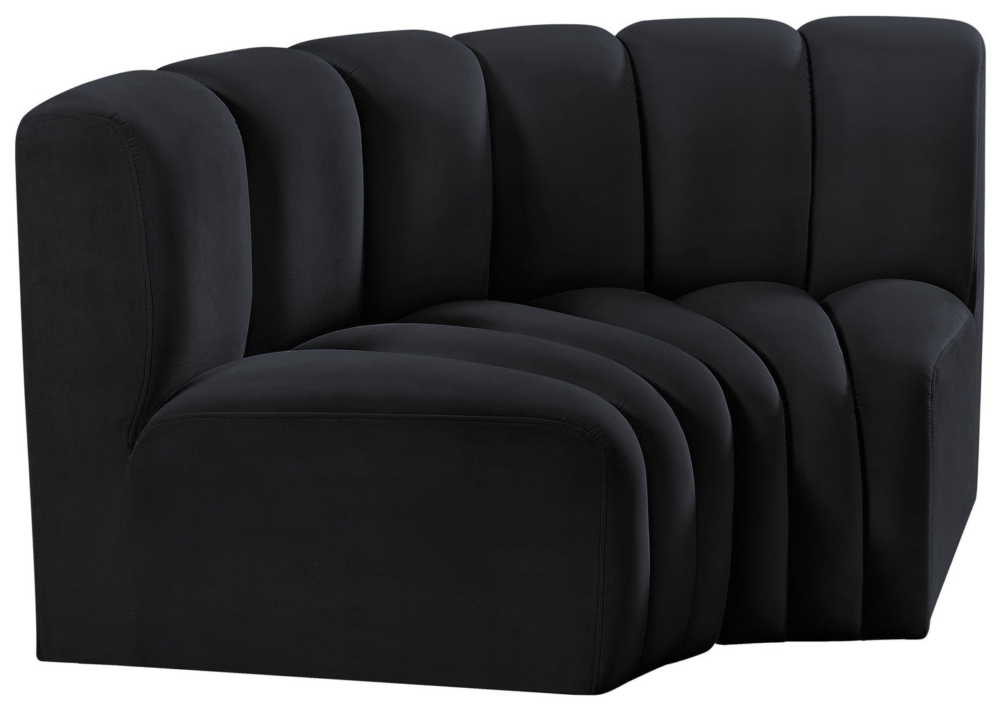 Arc - Velvet 2 Piece Modular Sofa