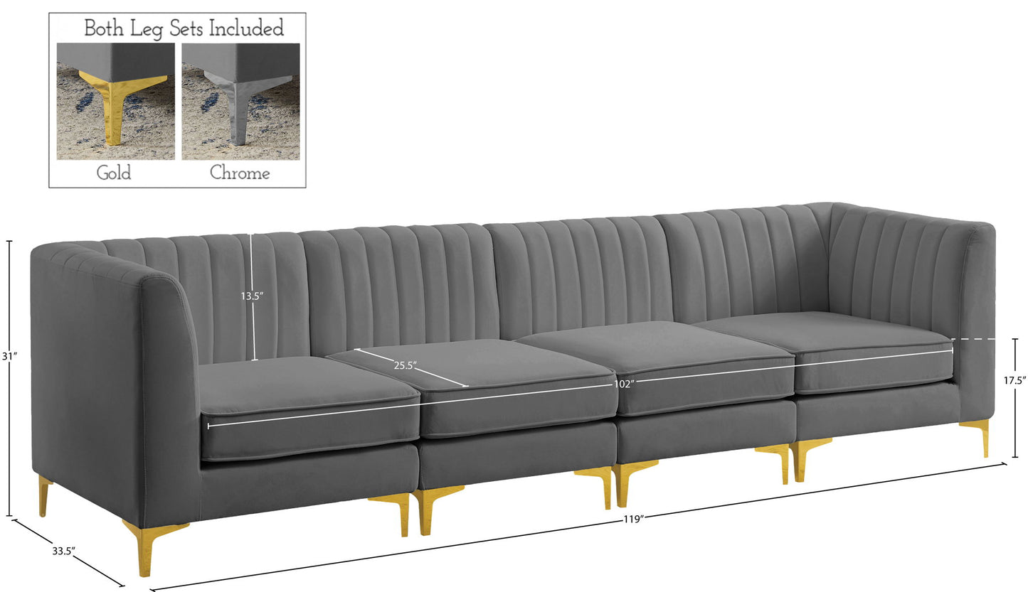 Alina - Modular 4 Seat Sofa