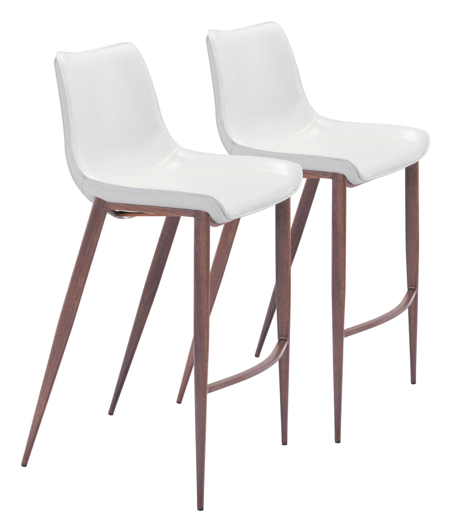Magnus - Barstool With Black Legs (Set of 2)