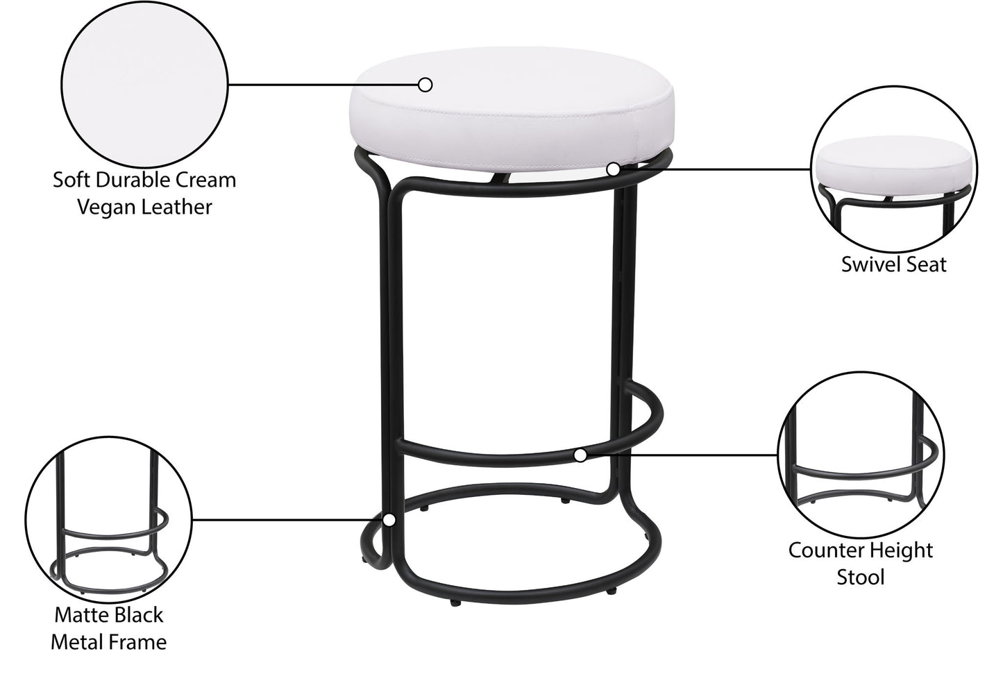 Madison - Bar Stool (Set of 2)