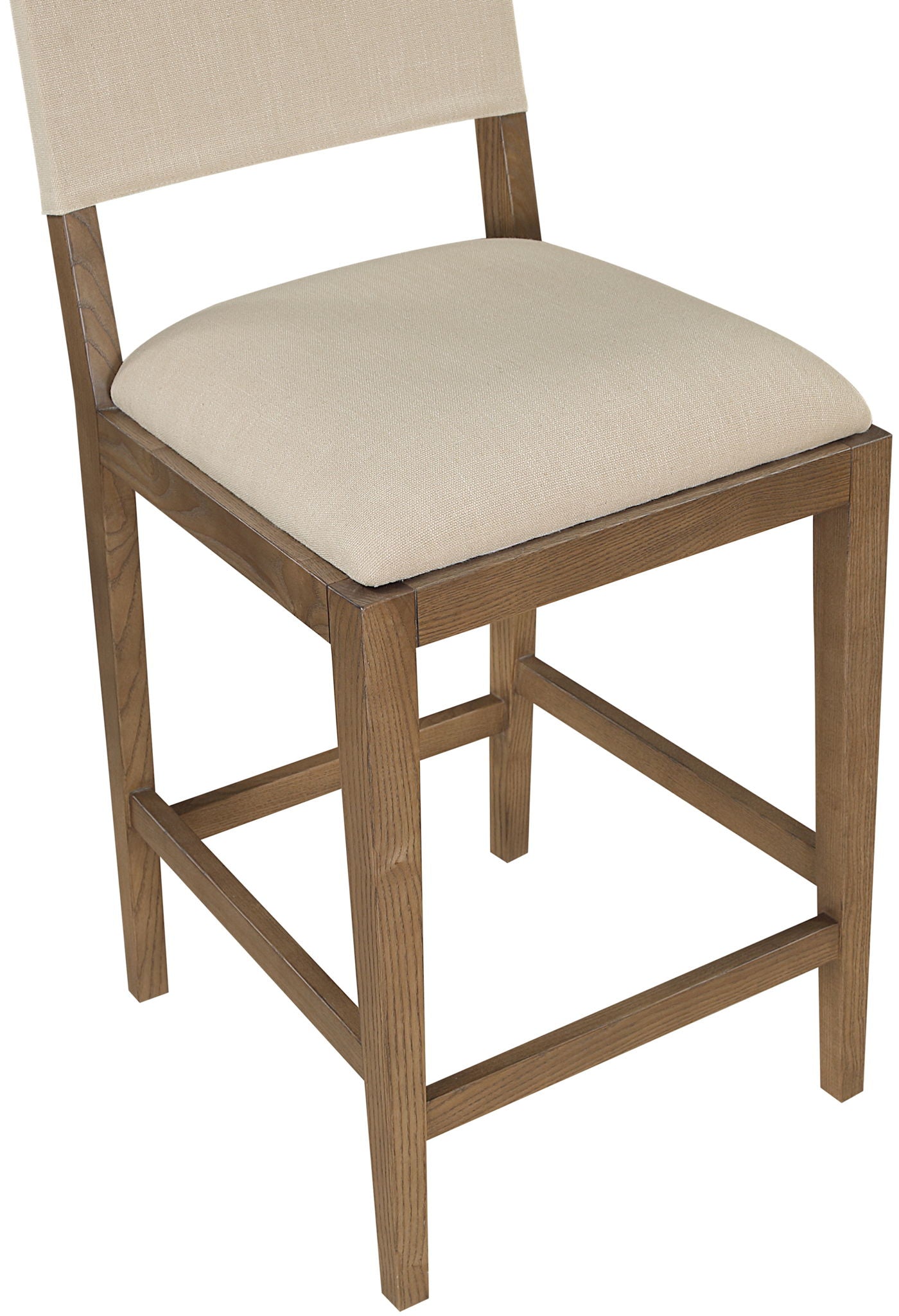 Avon - Linen Textured Performance Fabric Counter Stool
