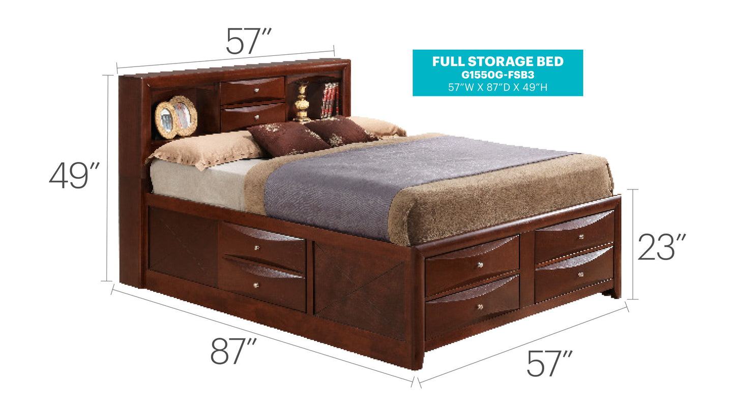 Glory Furniture - Marilla - Storage Bed