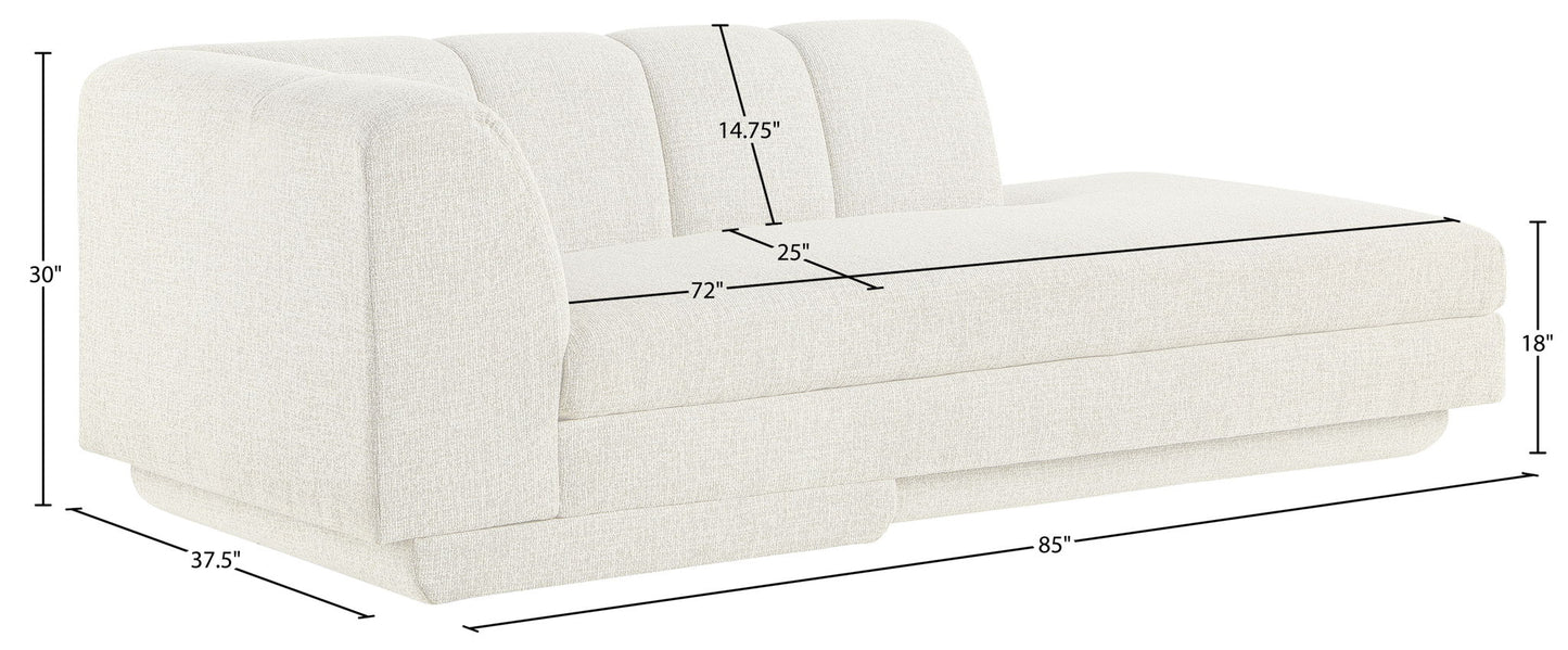 Modari - Fabric Upholstered Chaise