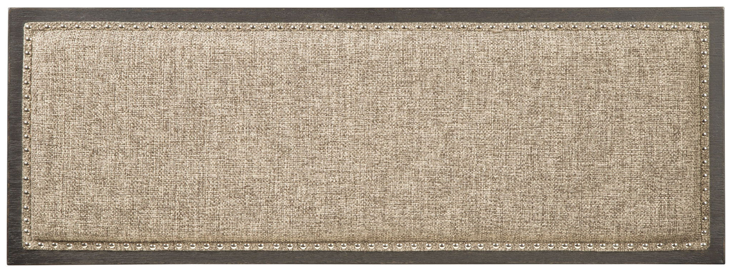 Tyler Creek - DBL Counter UPH Bench  - Antique Black